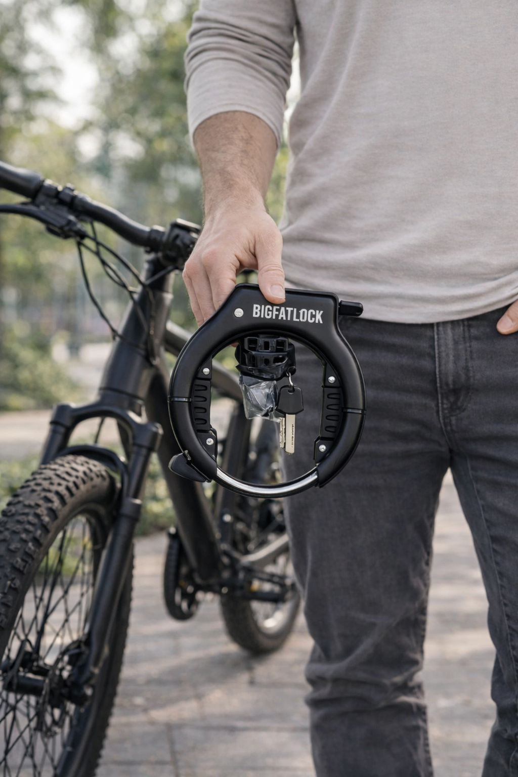 Fatbike Ring Lock — Built for 20” Fatbike Tires